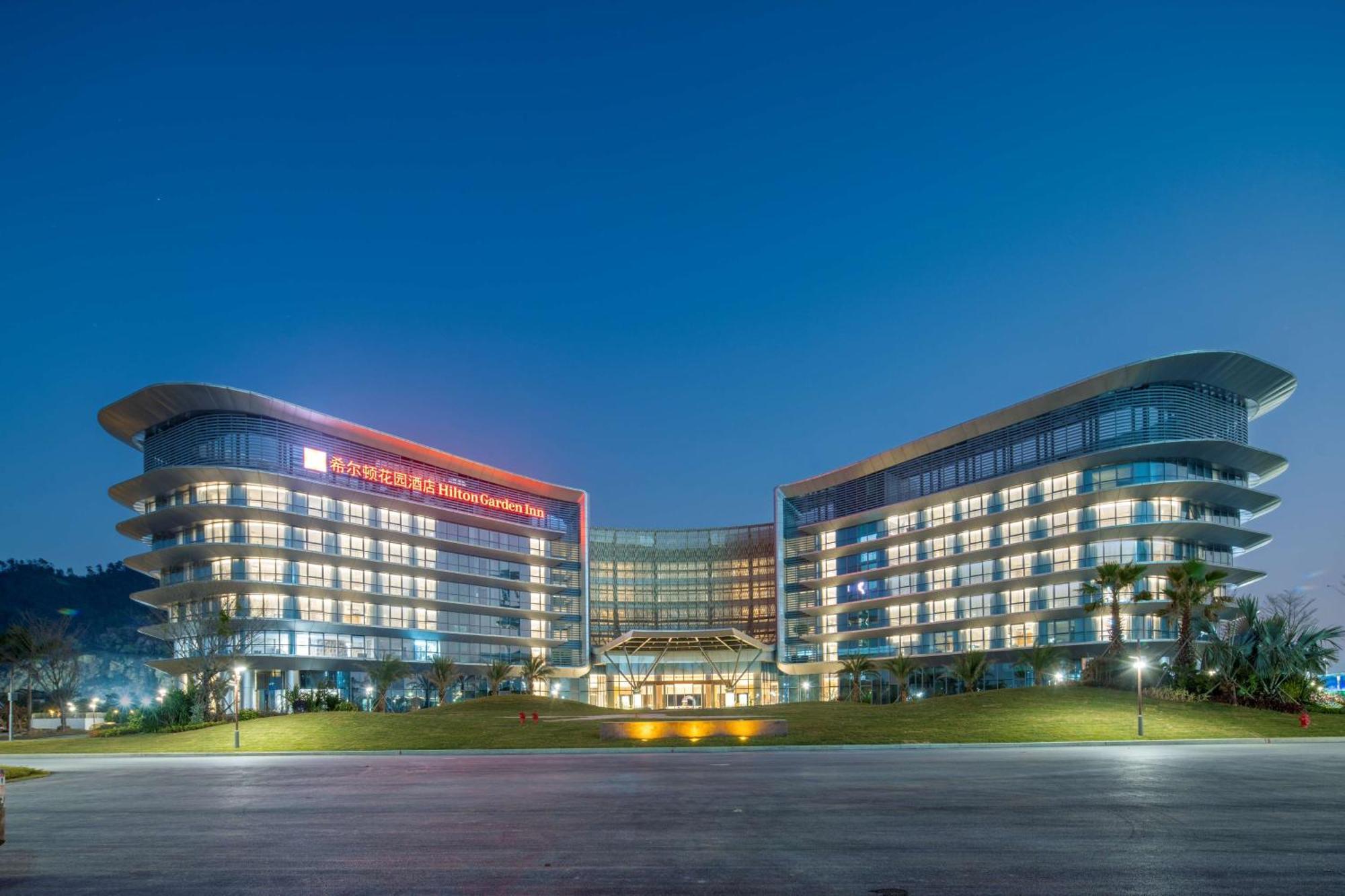 Hilton Garden Inn Zhuhai Hengqin Sumlodol Park Eksteriør billede